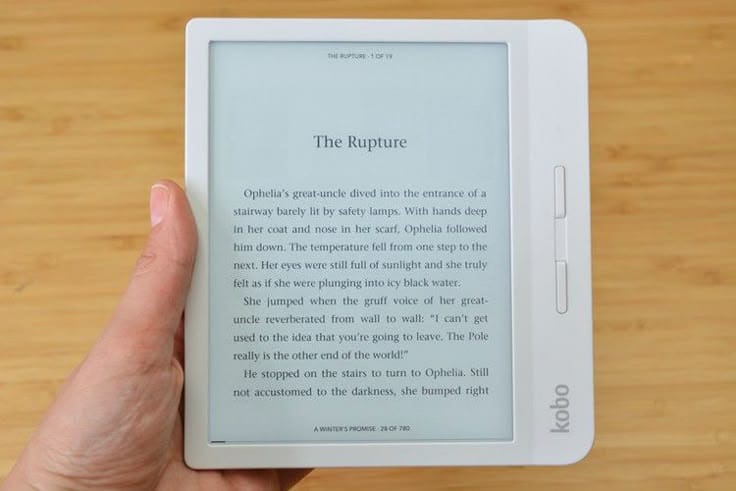 Kobo libra H2o 8gb memory